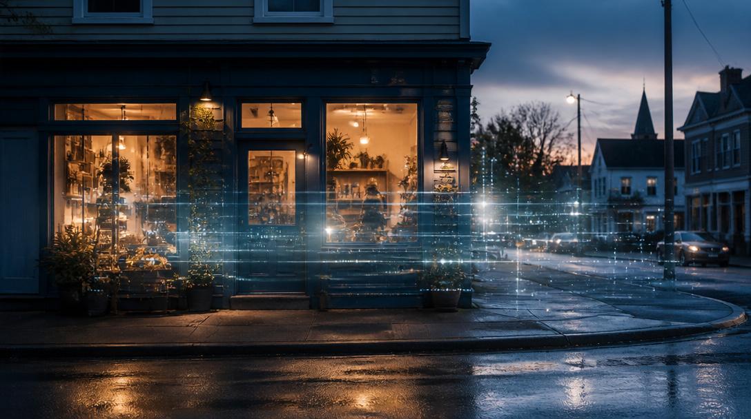 AI agent layer filtering which local businesses get recommended